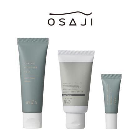 [OSAJI/オサジ]ハンドクリーム(2種)・リップジェルセット