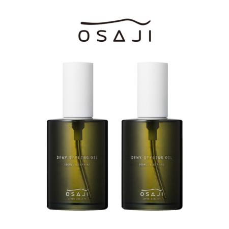[OSAJI/オサジ]デューイ―スタイリングオイル(ヘアスタイリングオイル)100mL×2本セット