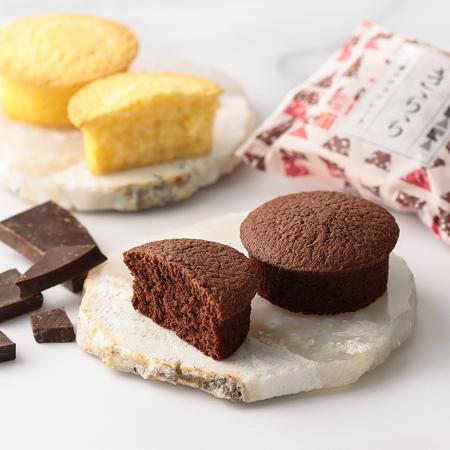 [十万石ふくさや]きらら 2種のチョコレート10個入り