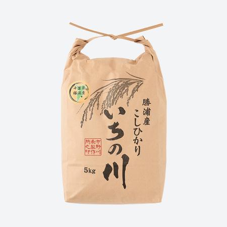 [令和8年産新米予約][いちの川]千葉県勝浦産コシヒカリ5kg