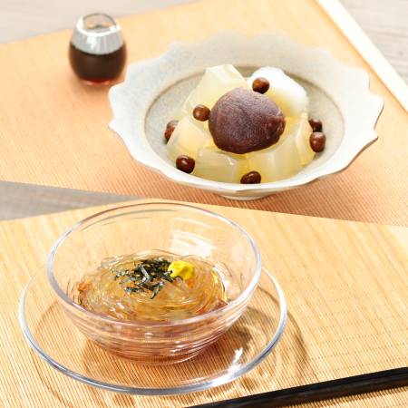 [寒天工房 讃岐屋]あんみつところてんセットこし餡