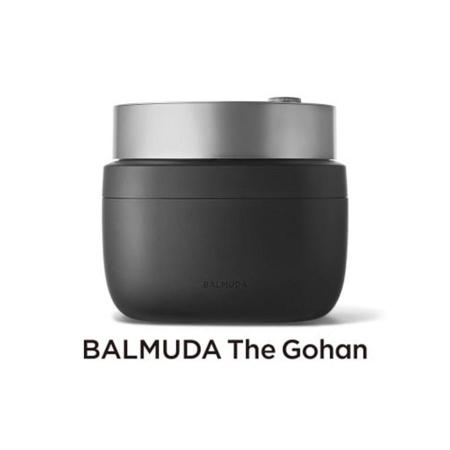 [BALMUDA]BALMUDA The Gohan ブラックK08A-BK/JP