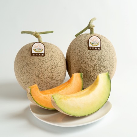 情熱メロン赤青2玉セット