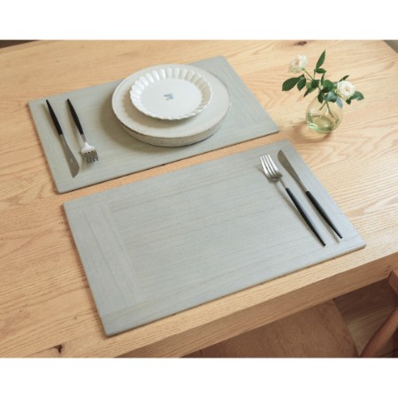 [ASAKURA]KIRI Place Mat グレー 2枚組