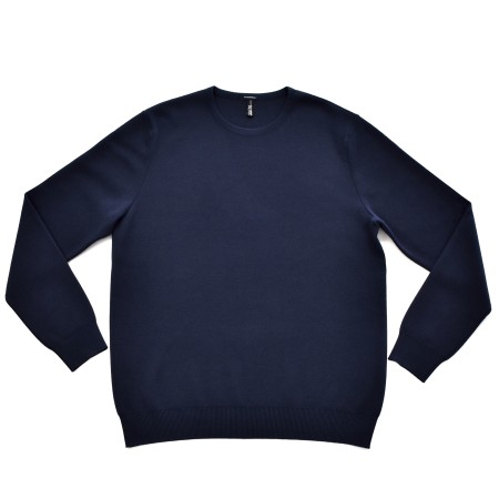 [トレンタセッタンタ]MENS/クルーネックプルオーバー#7417 ネイビー 46サイズ