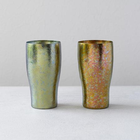 [SUSgallery]Tumbler Beer Lime Green / Sakuraペアセット