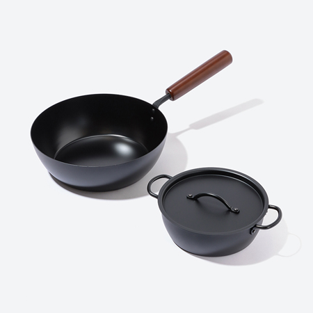 わたしのこだわり 鉄鍋 片手鍋16 鉄鍋 片手鍋 16cm シリコンコート IH