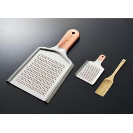 [ツボエ]スーパーハイカット銅製おろし金(特3号) 3点セット