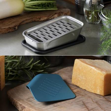 [ツボエの極上おろし金+irogami]ツボエの極上おろし金 箱-hako-irogami ひとひらのおろし金 スカイブルー セット