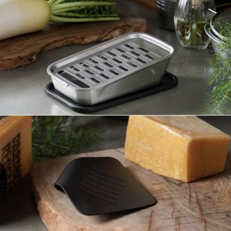 [ツボエの極上おろし金+irogami]ツボエの極上おろし金 箱-hako-irogami ひとひらのおろし金 マットブラック セット