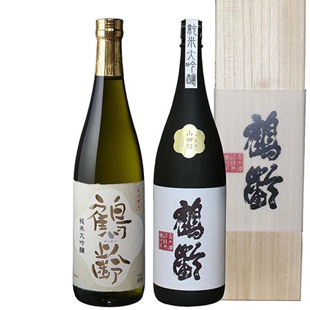 [青木酒造]鶴齢 純米大吟醸飲み比べ2本セット