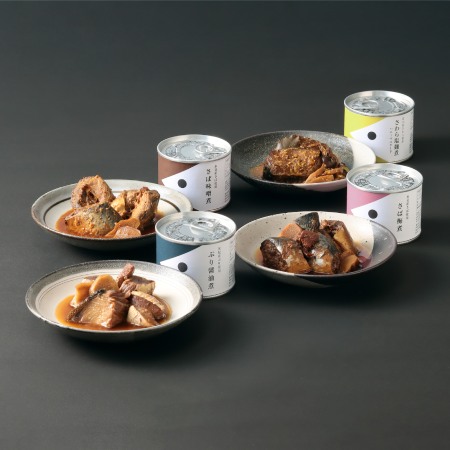 [越田商店]缶詰4個セット