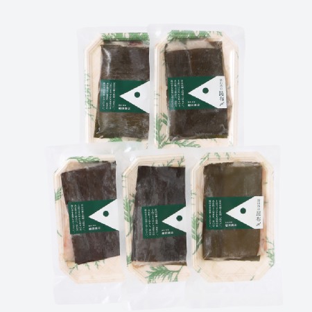 [越田商店]かじき昆布締め100gx5個