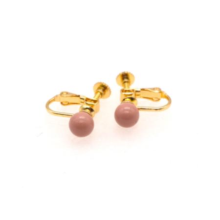 [ヌシヤ]輪島でうまれた うるしのイヤリング さくら(ピンク)