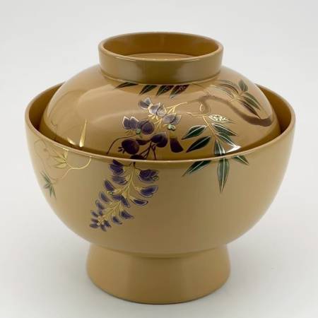 [中島忠平漆器店]時代椀 藤