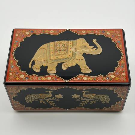 [中島忠平漆器店]飾り箱「聖獣文様」 1点限り