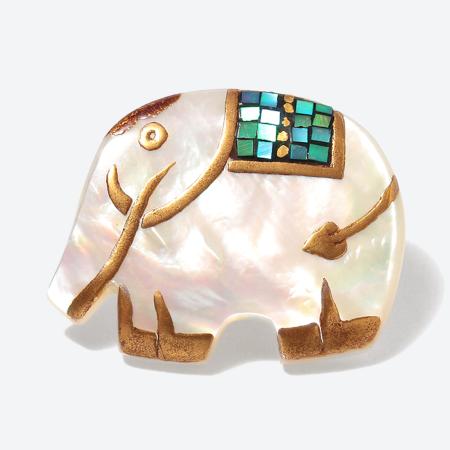[Classic Ko]Zou Blue shell pin