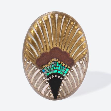 [Classic Ko]Lotus Bloom M brooch