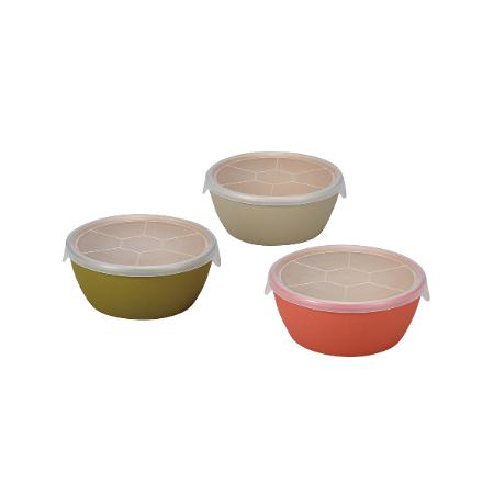 [earth color]ラップフリーボウル3P
