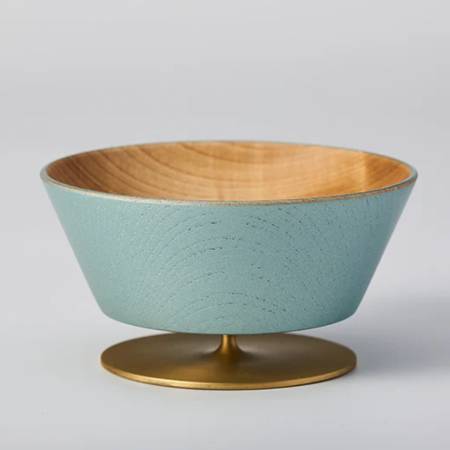 [浅田漆器工芸]もてなしグラス Tapered グリーンパールナチュラル