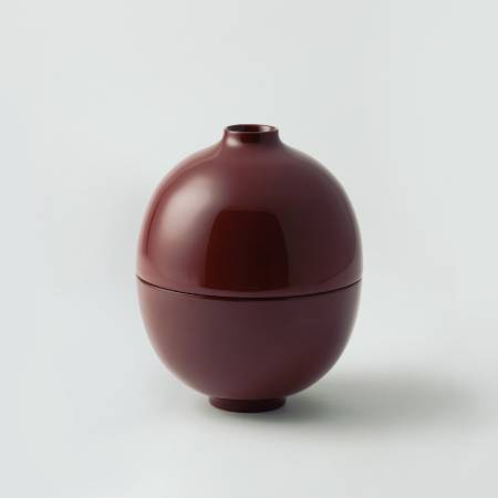 [土直漆器]Keshiki 花の椀 朱