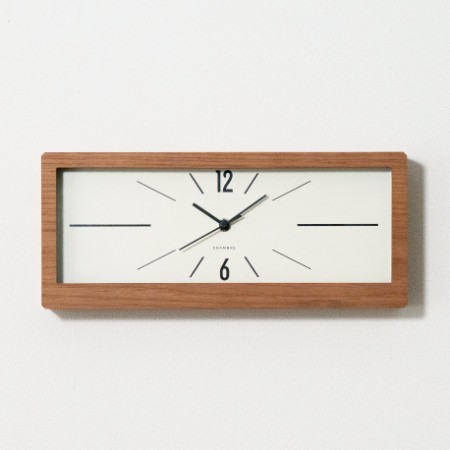 [Chambre]LINEAR CLOCK ムク