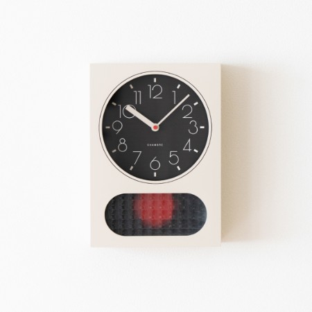[Chambre]ALT CLOCK PENDULUM IVORY