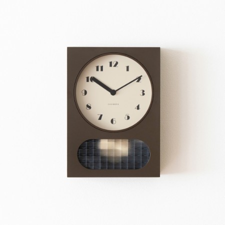 [Chambre]CHARME CLOCK PENDULUM BROWN