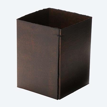 [越前和紙]漆和紙(うるわし)ボックス 黒