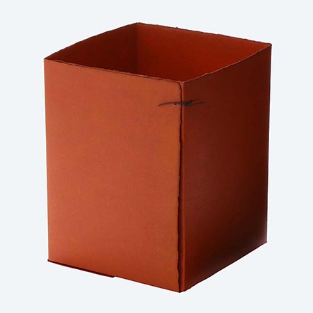 [越前和紙]漆和紙(うるわし)ボックス 赤