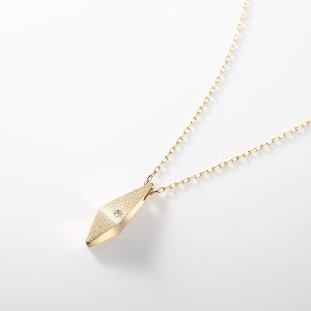 [nokim]K14ダイヤモンド ペンダントネックレスkado diamond pendant necklace