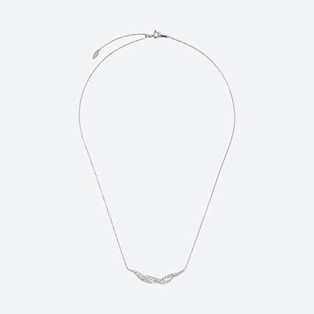 [GOKO]84503 PT900 ダイヤモンドネックレス D1.0ct