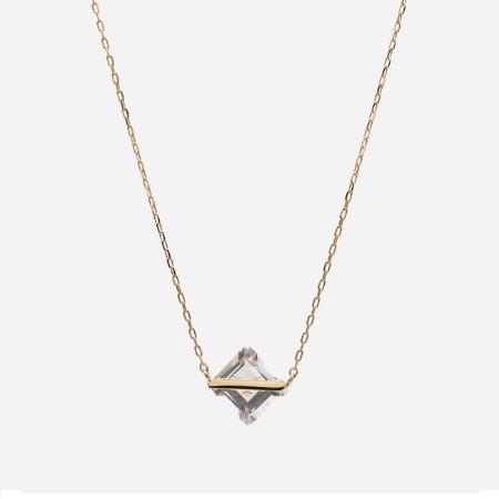 [januka/ヤヌカ]BAND NECKLACE QUARTZ