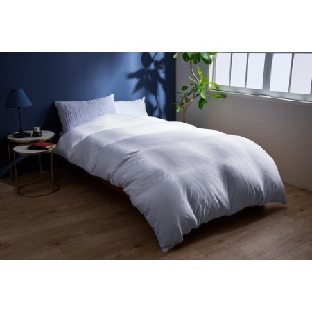 [ディーブレス]とろける羽毛ふとんPREMIUM2[キング]合掛けふとん 専用カバー付き/ホワイト