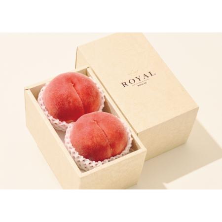 [Bonchi]甲州市産 大玉桃 2個入り 900g 自然農法