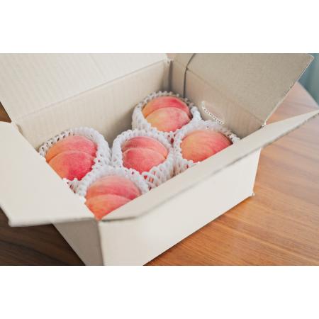 [Bonchi]甲州市産 桃 2kg(5〜8個入) 自然農法