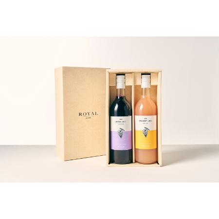 [Bonchi]甲州市産 100%ストレートジュース“甲州"+100%フレッシュジュース“コンコード"各1本セット