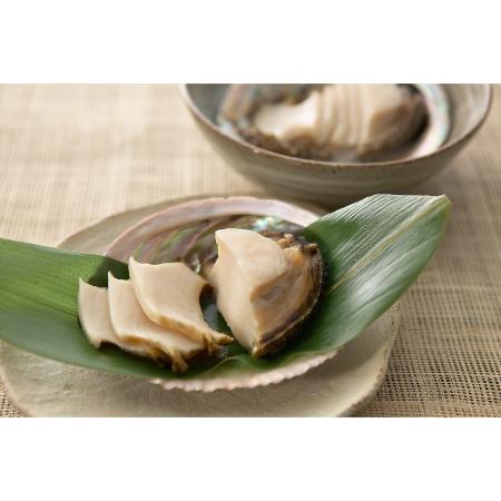 [玄の藏]国産やわらか蒸しあわび(肝付)2ヶ計130g・昆布タレ50g×2・焼き塩1g×2