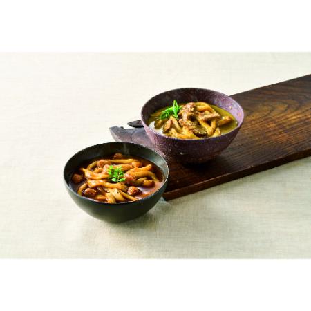 [テーブルストック]レンジで簡単!少量カレーうどん3種詰合せ