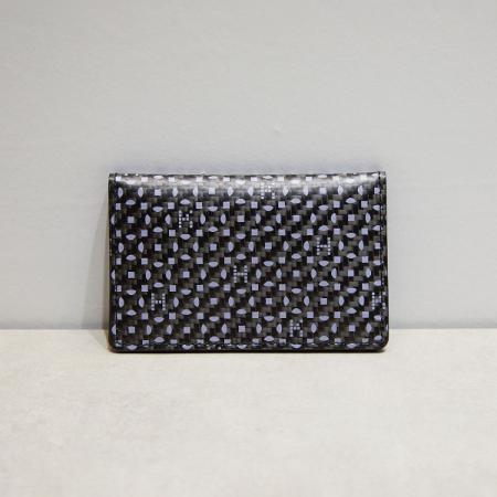[hide k 1896]MINIMAL CARD CASE with MIKIO ART(CARBON FIBER)