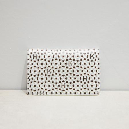 [hide k 1896]MINIMAL CARD CASE with MIKIO ART(GLASS FIBER)