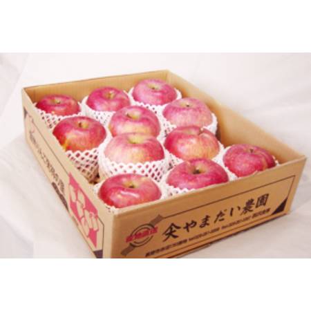 [やまだい農園]減農薬栽培 信州産最高級品3kg[サンふじ](三越伊勢丹選定)