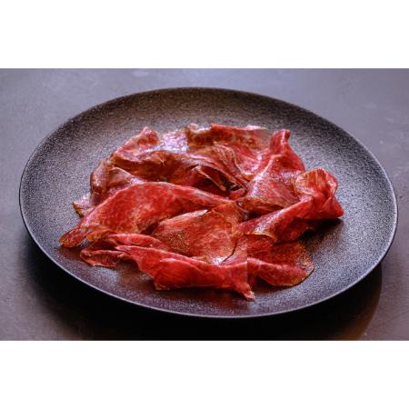 [八重原ハム]和牛峯村牛ブレザオラ(生ハム)90g(30g×3)