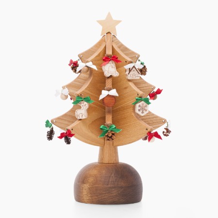 [オークヴィレッジ]オルゴールツリー・プチ ナチュラル