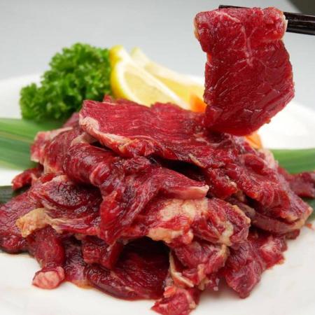 [肉のひぐち]特製タレ漬け「牛ハラミ」焼肉300g×2(計600g)