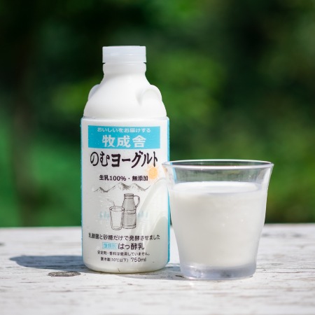 [牧成舎]飲むヨーグルト750ml×4本