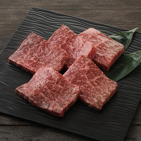 [小川ミート]A5等級「飛騨牛」[雌牛]赤身肉ステーキ用(モモ)100g×5