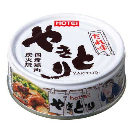 [ホテイフーズ]やきとりたれ味75g×24缶
