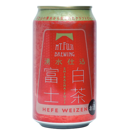 [Mt.Fuji Brewing(マウントフジブリューイング)]「マウントフジブリューイング」 白茶富士(しらちゃふじ)350ml×24缶