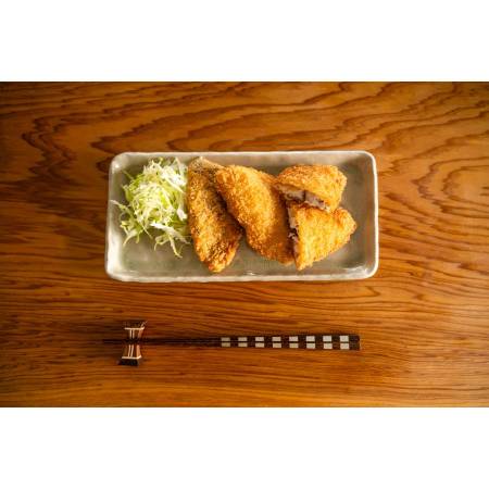 [伊豆下田 小木曽商店]ひもの屋さんのあじフライセット